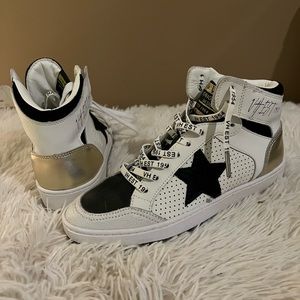 Vintage Havana high top sneakers